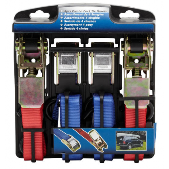 Ratchet tie down strap set Ratchet tie down strap set