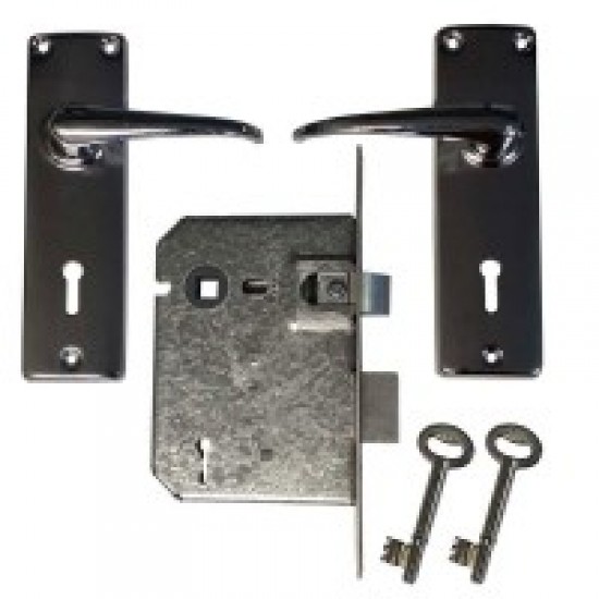 Lockset with handles